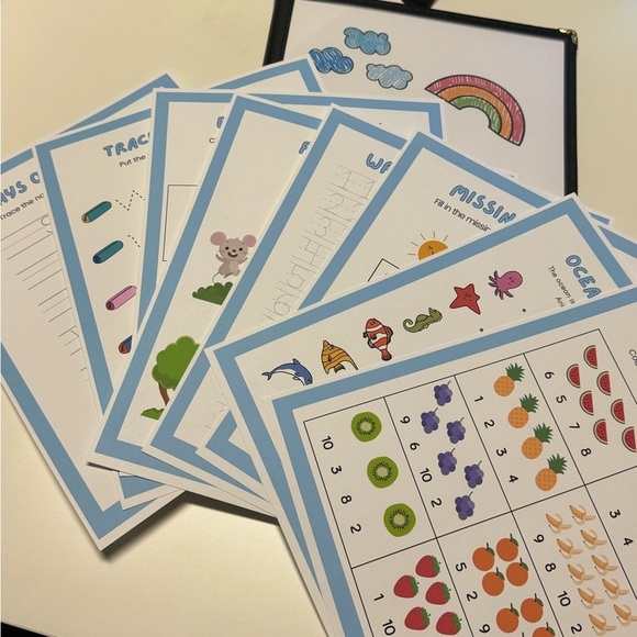 Learning menu exercises education - Picture 4 of 4